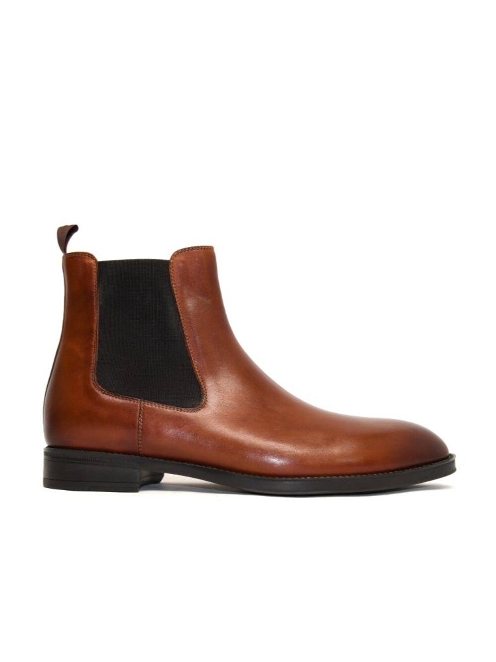 New! MAGNANNI Eddison Chelsea Boot 26222 Cognac Brown Size 10 M DD531A